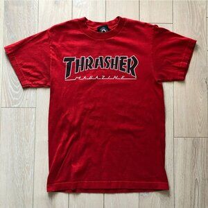 Vintage Thrasher Magazine Red T-Shirt